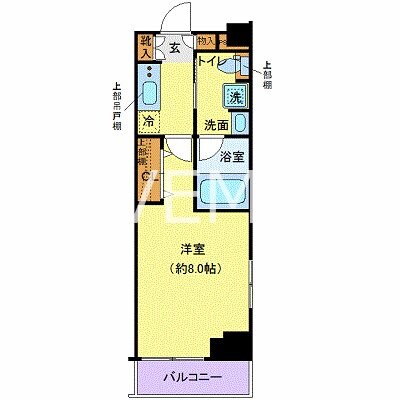 クレヴィスタ西馬込の物件間取画像