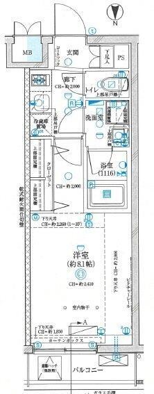 神楽坂駅 徒歩3分 3階の物件間取画像