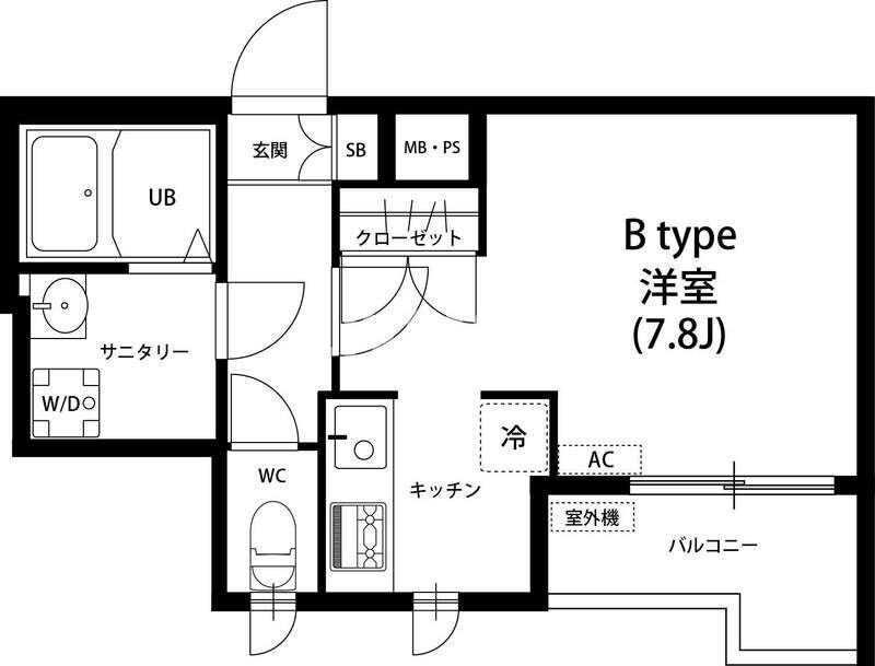 リブリ・ヴィラクリヤマⅡの物件間取画像