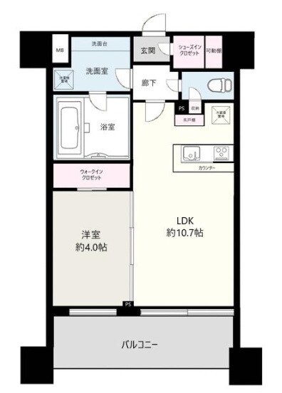 シティインデックス秋葉原の物件間取画像