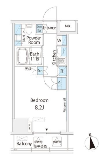 浅草橋駅 徒歩1分 2階の物件間取画像