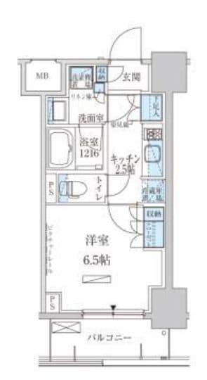 上野駅 徒歩10分 10階の物件間取画像