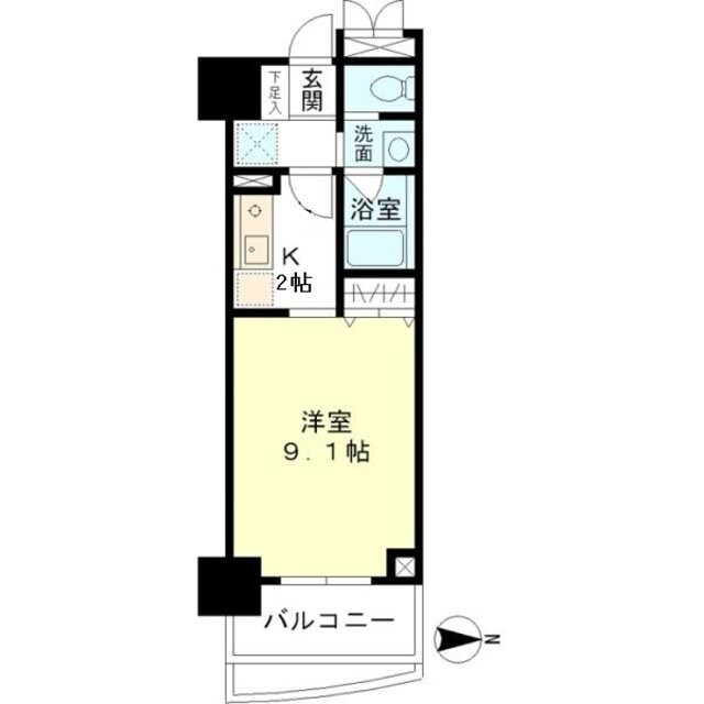 マイプレジール広尾の物件間取画像