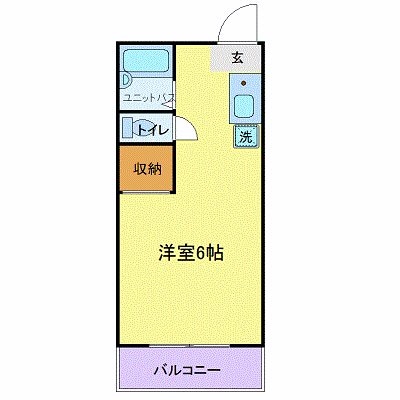 田川マンションの物件間取画像