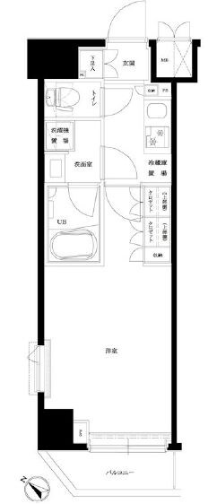 住吉駅 徒歩14分 10階の物件間取画像