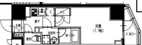 S-RESIDENCE曳舟の物件間取画像