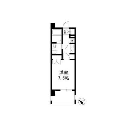 三田駅 徒歩2分 2階の物件間取画像