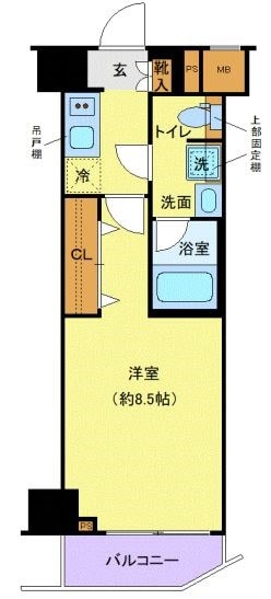 LEXE長原の物件間取画像