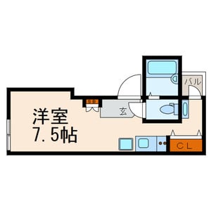 シティコート中目黒の物件間取画像