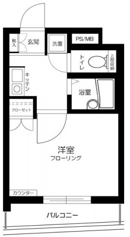 ヴェルステージ日本橋人形町の物件間取画像