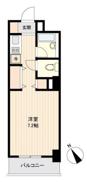 ＨＦ南砂町レジデンスの物件間取画像