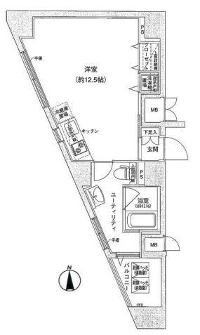 高田馬場駅 徒歩8分 10階の物件間取画像