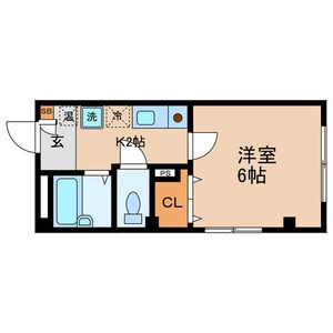 ペントス神田五軒町の物件間取画像