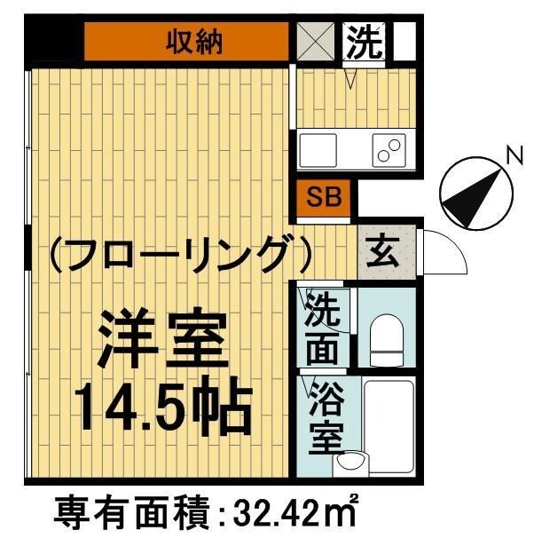 ビューテラス向丘の物件間取画像