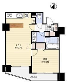 メインステージ九段下の物件間取画像