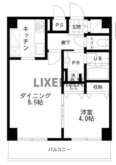 レジディア文京本郷Ⅱの物件間取画像