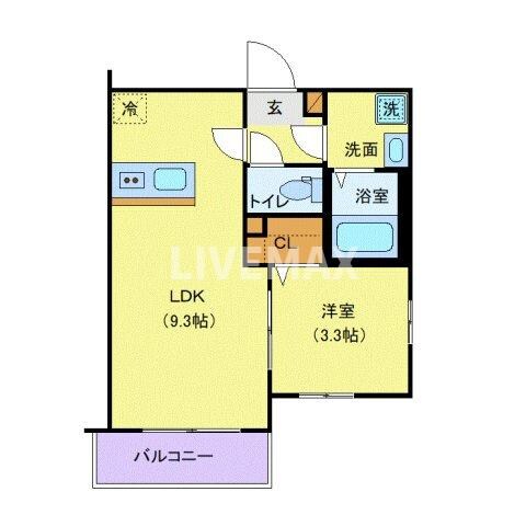 VOGUEの物件間取画像