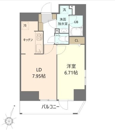 HOPE CITY 秋葉原の物件間取画像