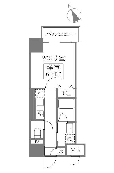 ピグナ文京千石の物件間取画像