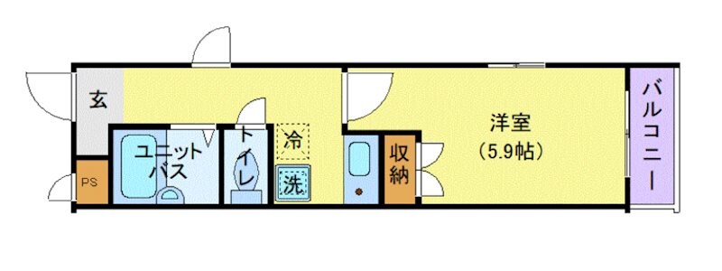 タケオグレース御苑の物件間取画像