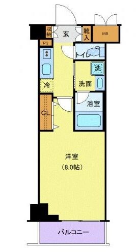 TATSUMIスカイガーデンテラスの物件間取画像