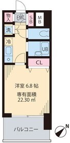 大久保駅 徒歩2分 4階の物件間取画像