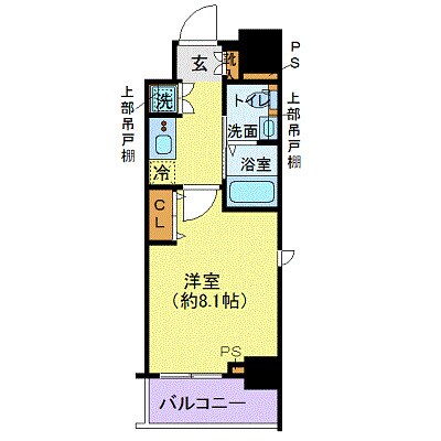 クレイシア王子の物件間取画像