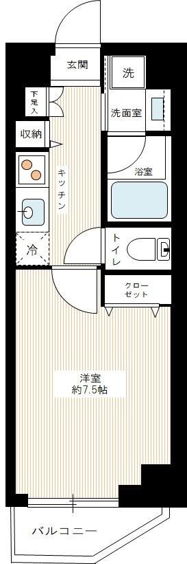 ＨＹ’ｓ大鳥居の物件間取画像