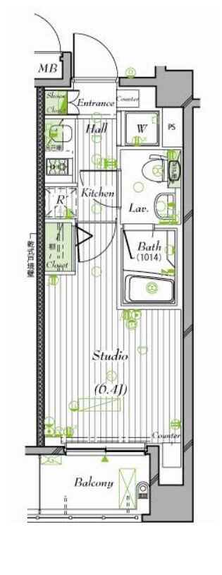 菊川駅 徒歩2分 2階の物件間取画像