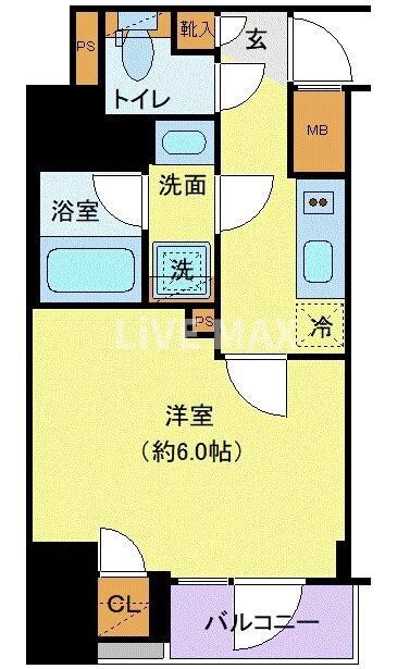 シーフォルム大森の物件間取画像