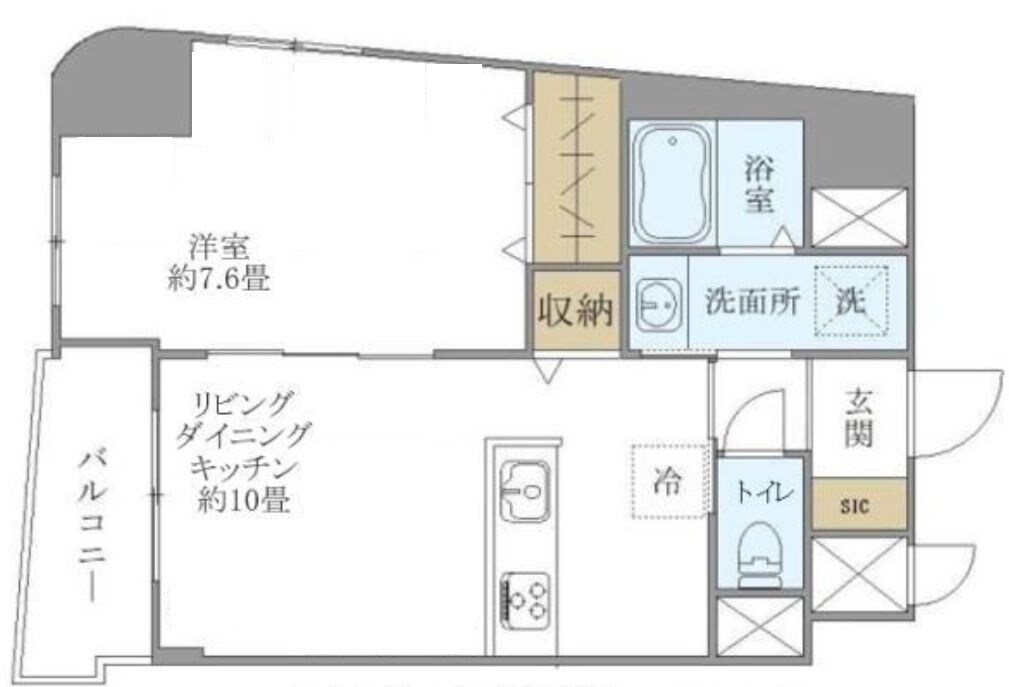 ISM御茶ノ水の物件間取画像