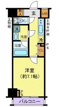 クレヴィスタ板橋西台の物件間取画像