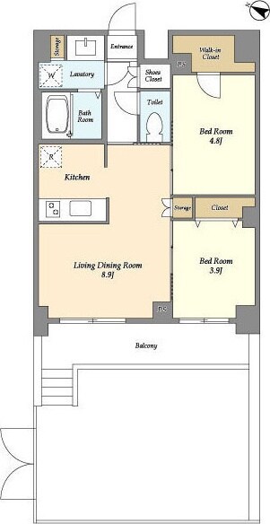ＵＲＢＡＮＬＩＮＫ護国寺の物件間取画像