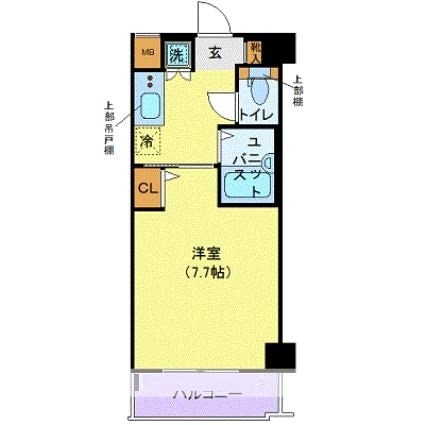 リヴシティ新宿弐番館の物件間取画像