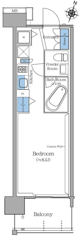 東十条駅 徒歩7分 2階の物件間取画像