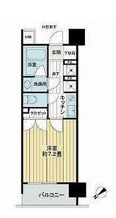 新宿三丁目駅 徒歩4分 2階の物件間取画像