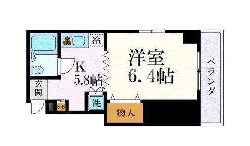 サットンプレイスの物件間取画像