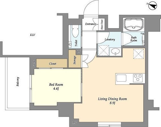ＵＲＢＡＮＬＩＮＫ護国寺の物件間取画像