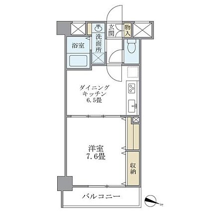 新宿三丁目駅 徒歩3分 5階の物件間取画像