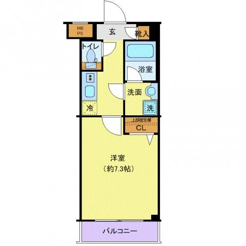 クレヴィスタ柴又の物件間取画像