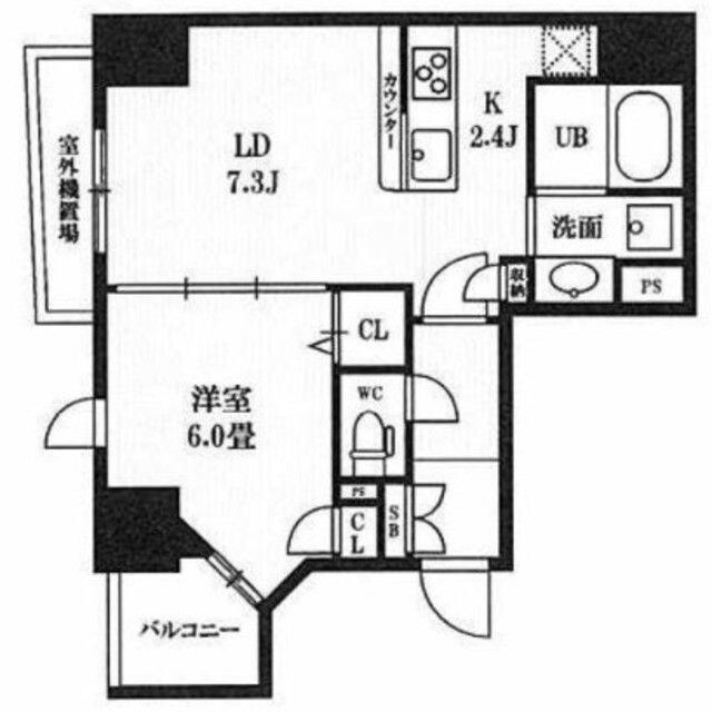 ＰＥＡＫＳ神田の物件間取画像