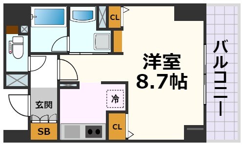 CASSIA車道の物件間取画像