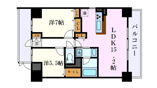 ストラーダ浅間の物件間取画像