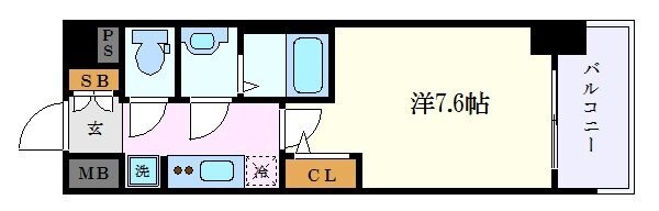 メイクスデザイン上前津の物件間取画像