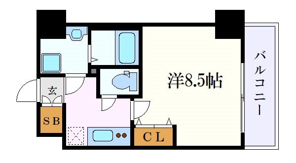 レジデンシア泉Ⅰの物件間取画像