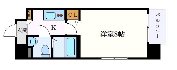 エコロジー鶴舞レジデンスの物件間取画像