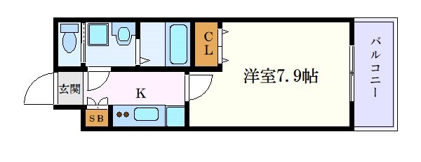 S-RESIDENCE志賀本通の物件間取画像