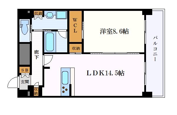 PURE RESIDENCE 名駅南の物件間取画像