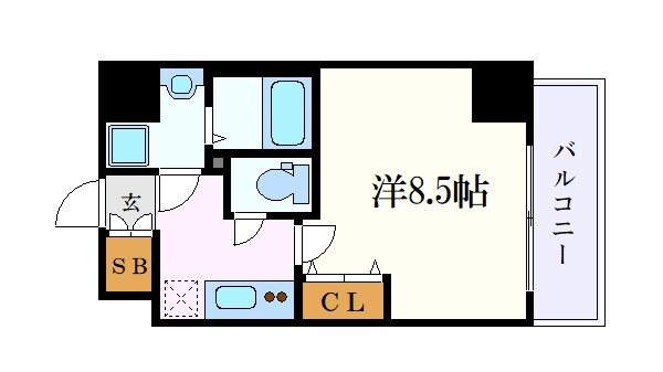レジデンシア泉Ⅰの物件間取画像