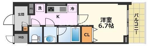 ラ・プレス新栄の物件間取画像